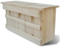 vidaXL Spatzen-Nistkasten 44 x 15,5 x 21,5 cm