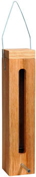Dobar Futterspender Eichenholz mit Futtersilo 5x5x23cm
