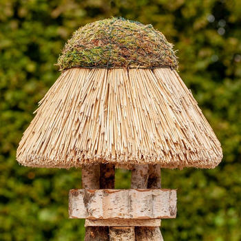 VOSS.garden Vogelhäuschen Amrum mit Reetdach rund 45cm