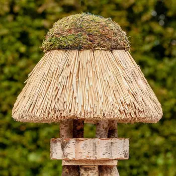 VOSS.garden Vogelhäuschen Amrum mit Reetdach rund 45cm