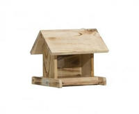 Windhager Vogelhaus "Garden, Vogelfuttersilo aus Fichtenholz" Futterstation inkl.