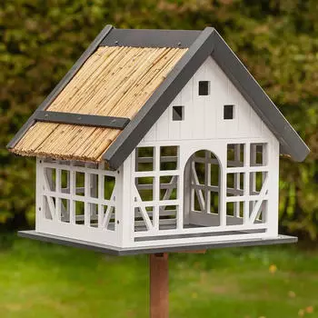 VOSS.garden Vogelhaus Lindau wei&szlig;