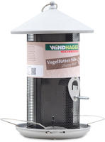 Windhager Futterhaus "Happy Bird, Vogelfuttersilo aus robustem Metall,...