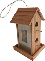 Windhager Vogelhaus "Country, Futterspender aus Kiefernholz, mit Schindeldach"