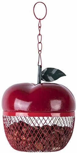 Esschert Design Esschert Vogelfutterhänger Apfel rot