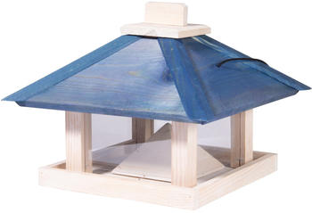 Dobar Vogelhaus Maritim zum Aufhängen (29 x 29 x 25 cm) Blau