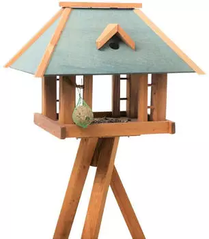 Siena Garden Vogelhaus Grünfink mit Ständer (P06854) Siena Garden Vogelhaus Grünfink mit Ständer (P06854)