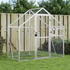 vidaXL Aviary aluminium 179 x 100 x 185 cm silver (152258)