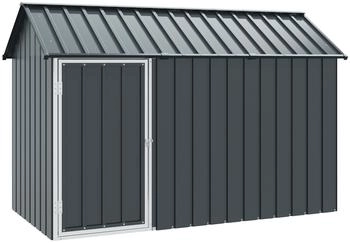 vidaXL Vogelvoliere Anthrazit Stahl (4100923)