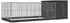 vidaXL Voliere mit Erweiterung 704x303x216 cm Stahl silber