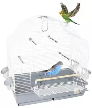 Garpet Vogelk&auml;fig mit Freisitz und Zubeh&ouml;r