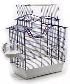 Inter Zoo XXL Vogelkäfig mit Freisitz