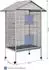 Dehner Lieblinge Vogelvoliere Hammer Blow 90 x 176 x 60 cm grau