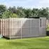 vidaXL Voliere mit Erweiterung 416 x 203 x 216 cm Stahl silber