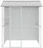 vidaXL Vogelkäfig verzinkter Stahl grau 215x210x247cm (3325175)