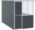 vidaXL Vogelkäfig anthrazit, verzinkter Stahl, Outdoor (3325169)