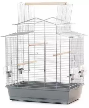 Ollesch Vogelk&auml;fig XXL mit Freisitz 58,5x38x65cm