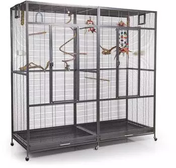 Montana New Sydney II Vogelvoliere XXL 180x70x180cm antik (K36631)