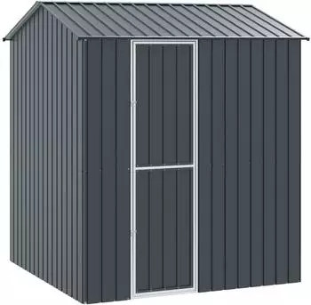 vidaXL Vogelvoliere anthrazit 210x215x247cm Stahl (3325151)