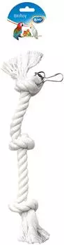 Duvo+ Papagei-Seil mit Knoten 38 cm
