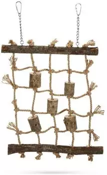 Beeztees Vogelspielzeug Ziggy Holz