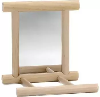 Beeztees Spiegel mit Landeplatz Holz