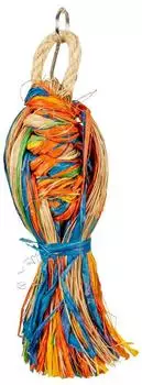 Duvo+ Vogelspielzeug Shreddy Bündel mit Raffia & Jute