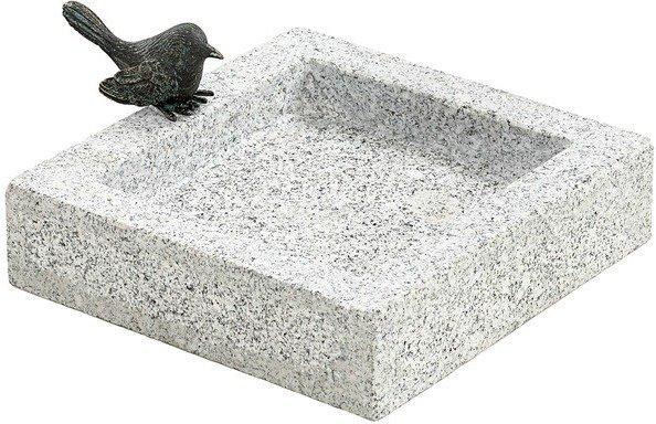 Dehner Granit-Vogeltränke 25x25x10cm