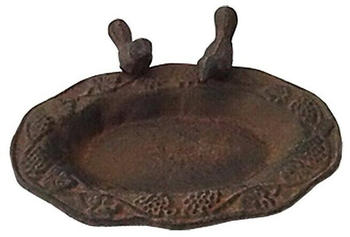 HTI-Line Vogeltränke Verena mit Vögel 17x6,5cm