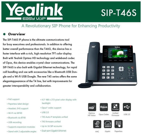 Yealink SIP-T46S