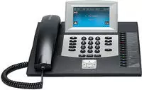 Auerswald COMFORTEL 2600 IP schwarz Systemtelefon,VoIP Android, Anrufbeantworter,