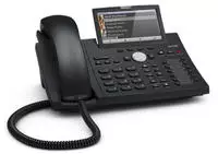 Snom Telefon D385, schwarz, schnurgebunden, Bluetooth