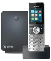 Yealink SIP-W53P, Yealink W53P (SIP-W53P) Silber/Schwarz