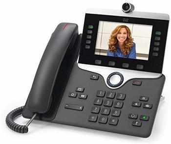 Cisco 8845 IP-Telefon Schwarz Kabelgebundenes Mobilteil LCD