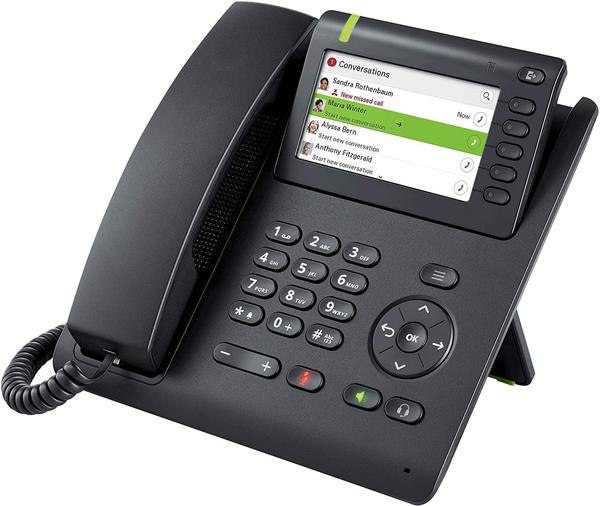 Unify OpenScape Desk Phone CP600 - VoIP-Telefon - mit Bluetooth-Schnittstelle - dreiweg Anruffunktion - SIP - Schwarz (L30250-F600-C447)