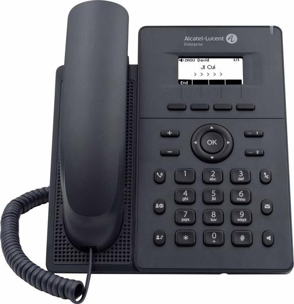 Alcatel Alcatel-Lucent Enterprise H2 Halo SIP Ledningsforbundet telefon VoIP Telefonsvarer Håndfri tale Headset-tilslutning LC-display Sort