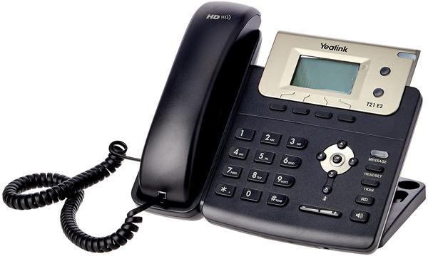 Yealink SIP-T21 E2 IP-Telefon Schwarz,