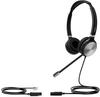 Yealink Headset YHS36 Dual, Stereo-Headset mit Mikrofon, Quick Disconnect