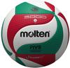 Molten Europe Volleyball Flistatec (Größe: 5, Farbe: 001 weiß/rot/grün)