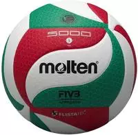 Molten Volleyball V5M5000-DE, mit FIVB & DVV 1 Zertifizierung, Spielball,