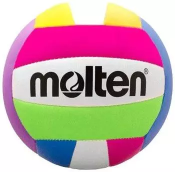 Molten Beachvolleyball weich bunt Gr. 5 (MS500-NEON)