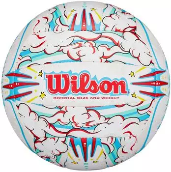 Wilson Graffiti Peace Volleyball Größe 5 (WV4008302XB+)