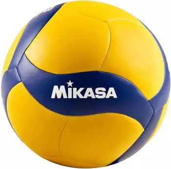 Mikasa V360W-SL Trainingsvolleyball Kinder, blau/gelb, Gr. 5 (V360W-SL)