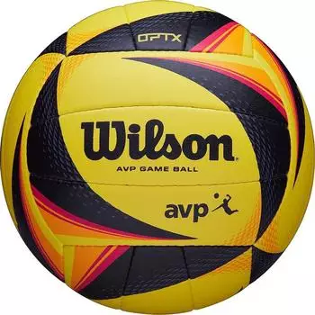 Wilson AVP Beachvolleyball, gelb-schwarz