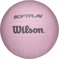 WILSON Volleyball Soft Play, Freizeit- & Trainingsball, rosa, 280 Gramm, Gr&ouml;&szlig;e 5