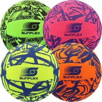 SUN-FLEX Beach and Funball Größe 3 Funky Crossed (74289)