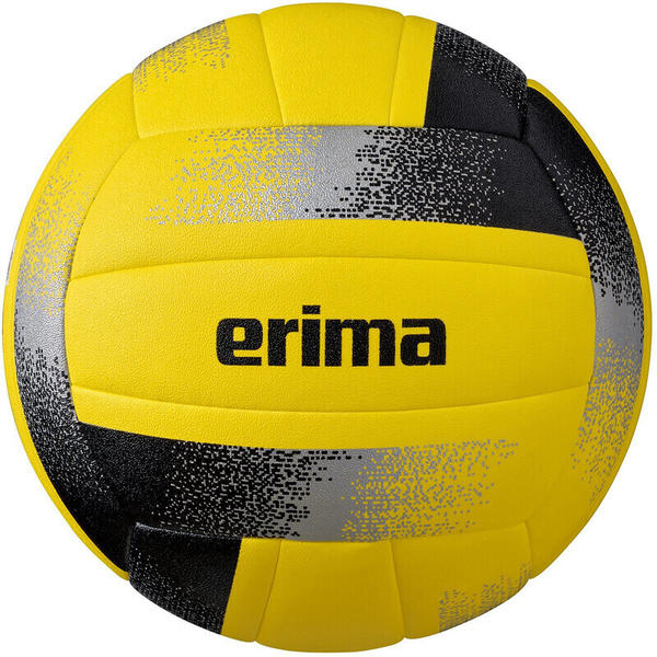 Erima Hybrid Volleyball gelb/schwarz/silber 5