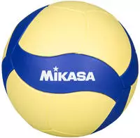Mikasa VS123W Volleyball Blau Gelb