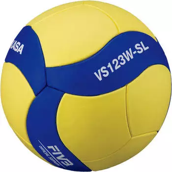 Mikasa Mikasa VS123W-SL Volleyball Größe 5 Gelb/Blau