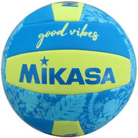Mikasa Beachvolleyball Good Vibes, BV354TV, Gr&ouml;&szlig;e 5, gelb/pink, 280 Gramm,